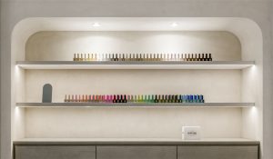 美甲店、門市設計、室內設計、統包工程、商業空間、藝術塗料